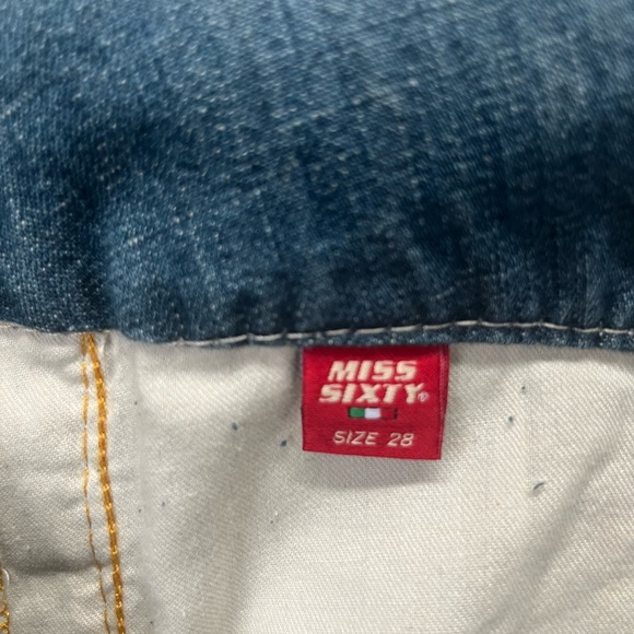 NWT Y2K Miss Sixty straight leg jeans - Picture 7 of 8